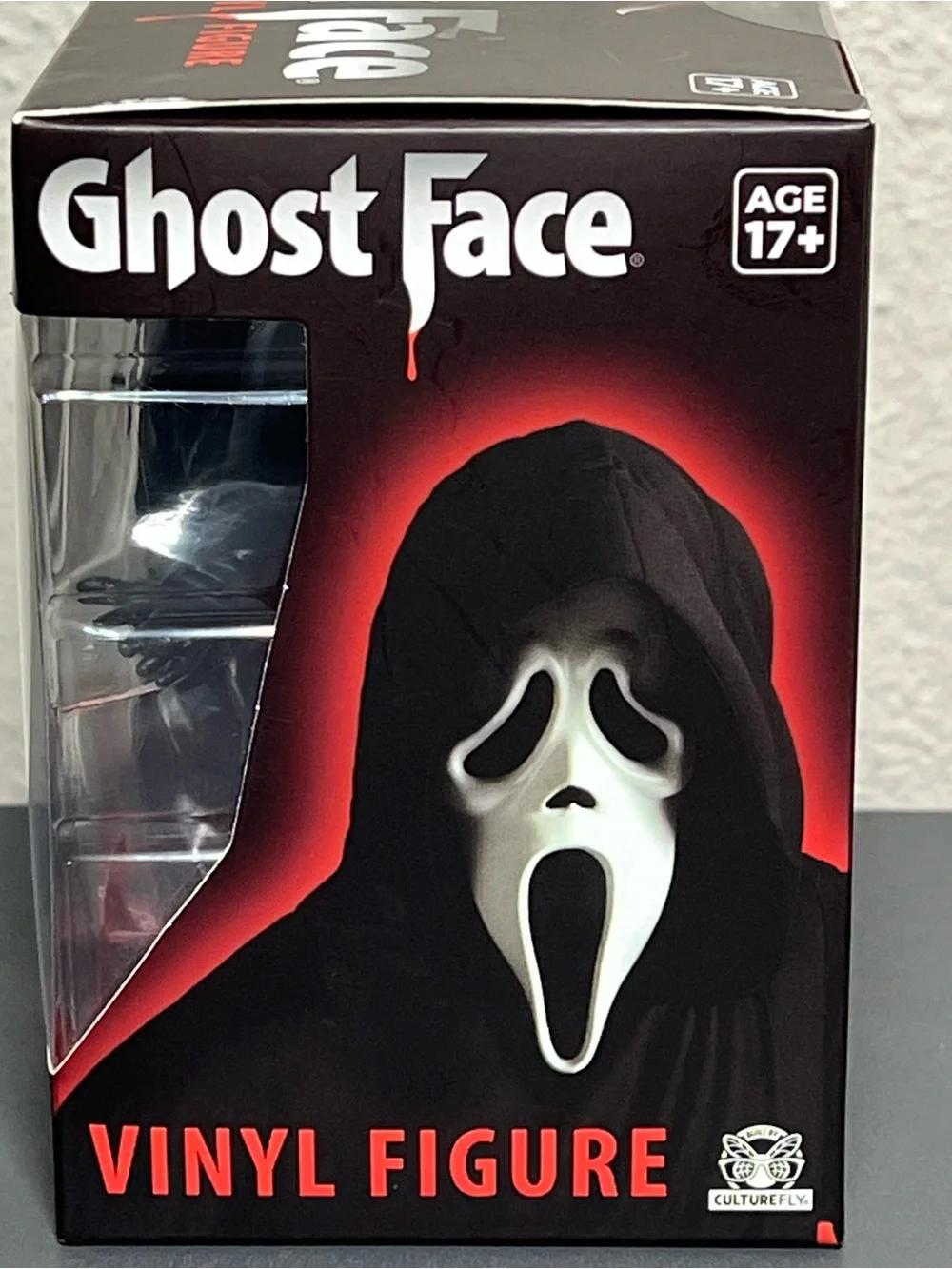 Ghost Face Vinyl Figure by FlyGuys - Black & White Collectible